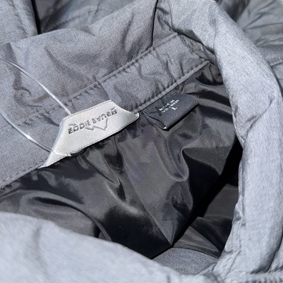 Eddie Bauer Charcoal Grey Heather Shirt Jacket - Picture 9 of 10